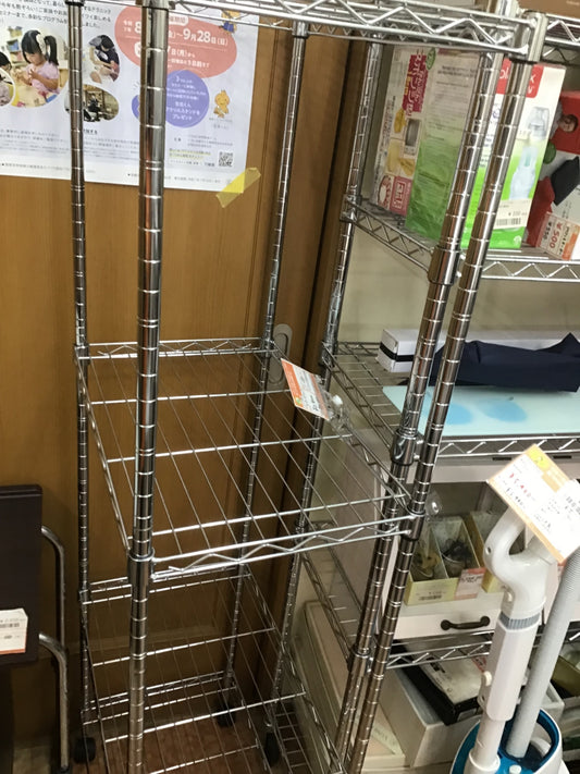 【深草店】 スチールラック　幅55㎝　奥行35㎝　高さ149㎝