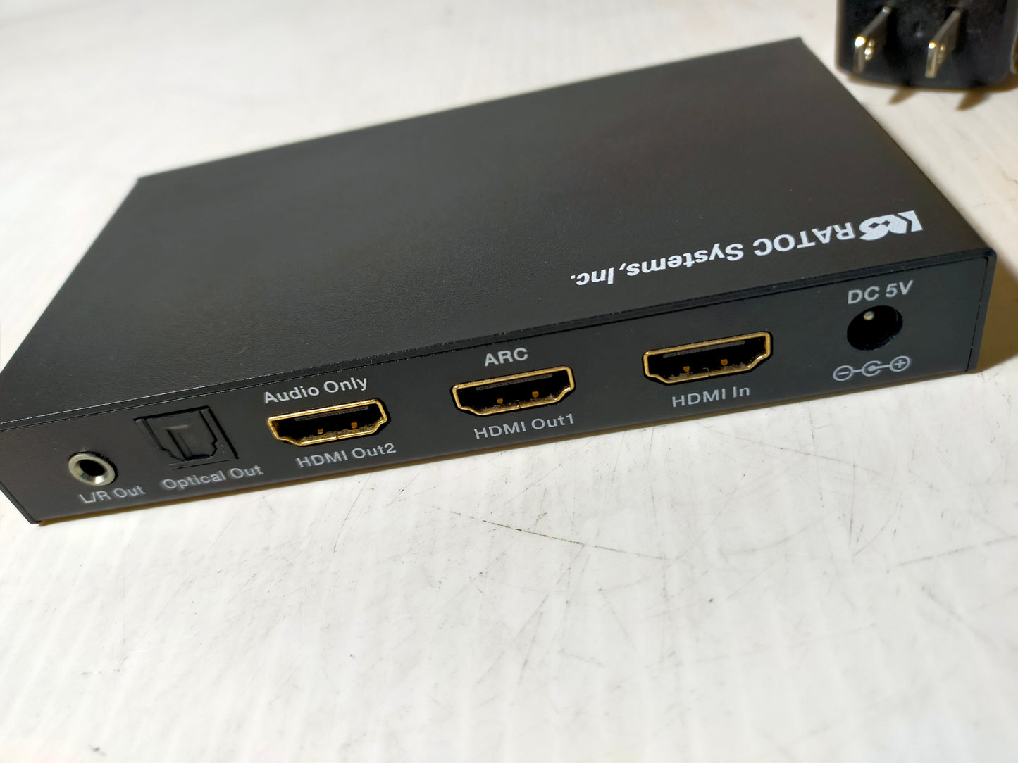 【サテライト】 オーディオ分離器 RATOC RS-HD2HDA-4K