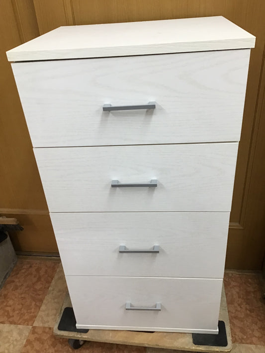 【深草店】 チェスト　白　幅475mm 高さ900mm 奥行400mm