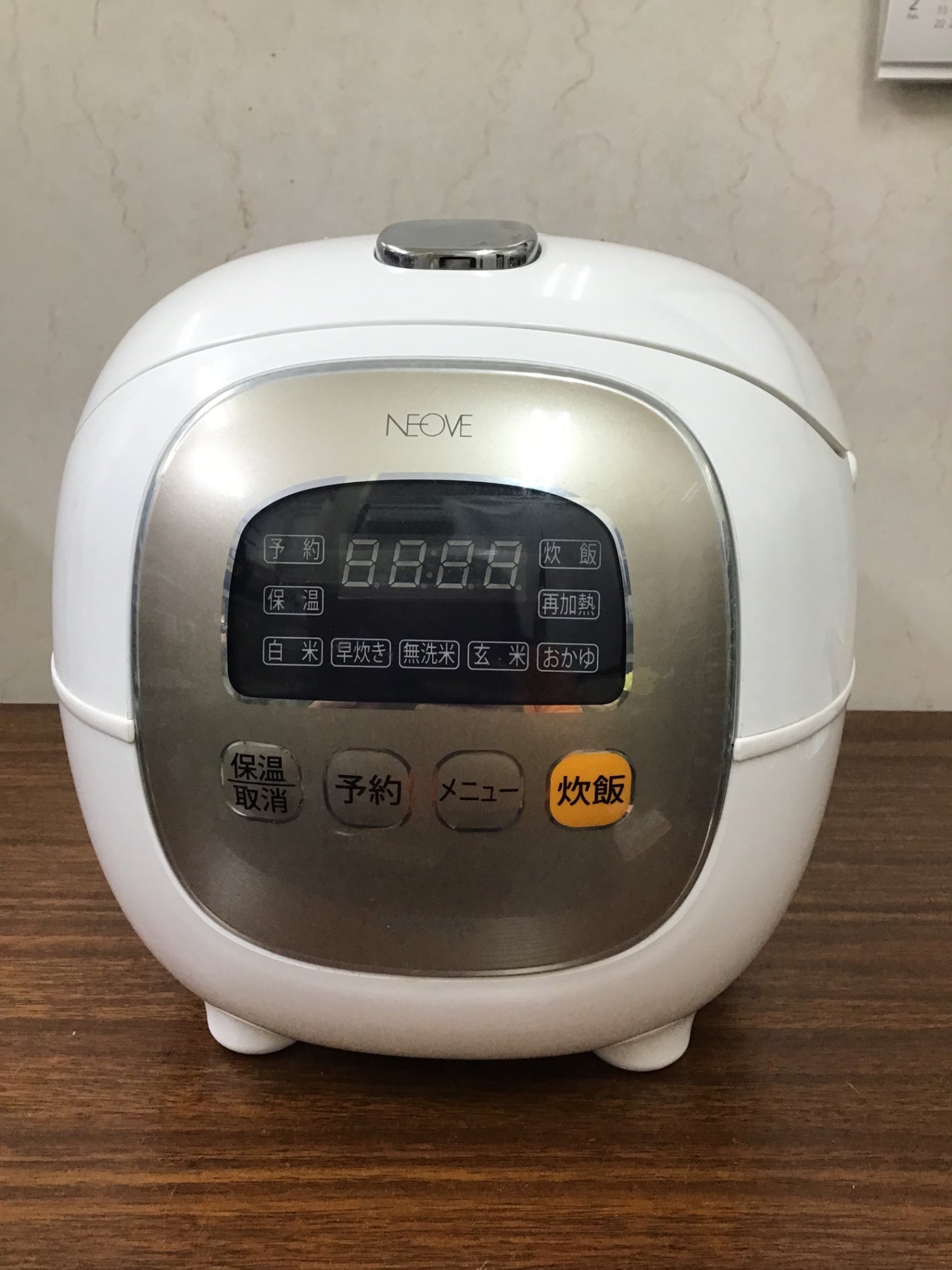【深草店】 炊飯器　NEOVE NRM-M35A 19年製　３.5合  2019年年製