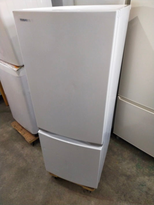 【深草店】冷蔵庫 東芝 GR-R15BS-W 153L 2019年製