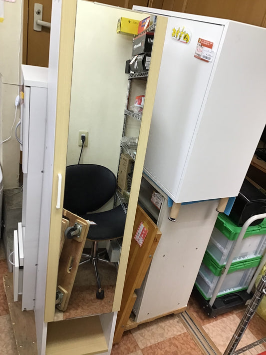 【深草店】 シューズラック　幅32.5㎝　奥行35.5㎝　高さ148.5㎝