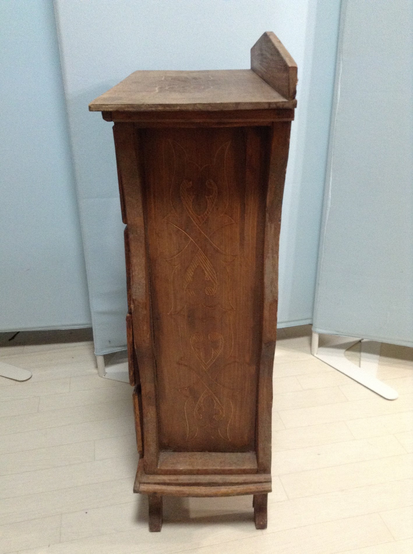 【倉庫保管】 古家具 4段チェスト