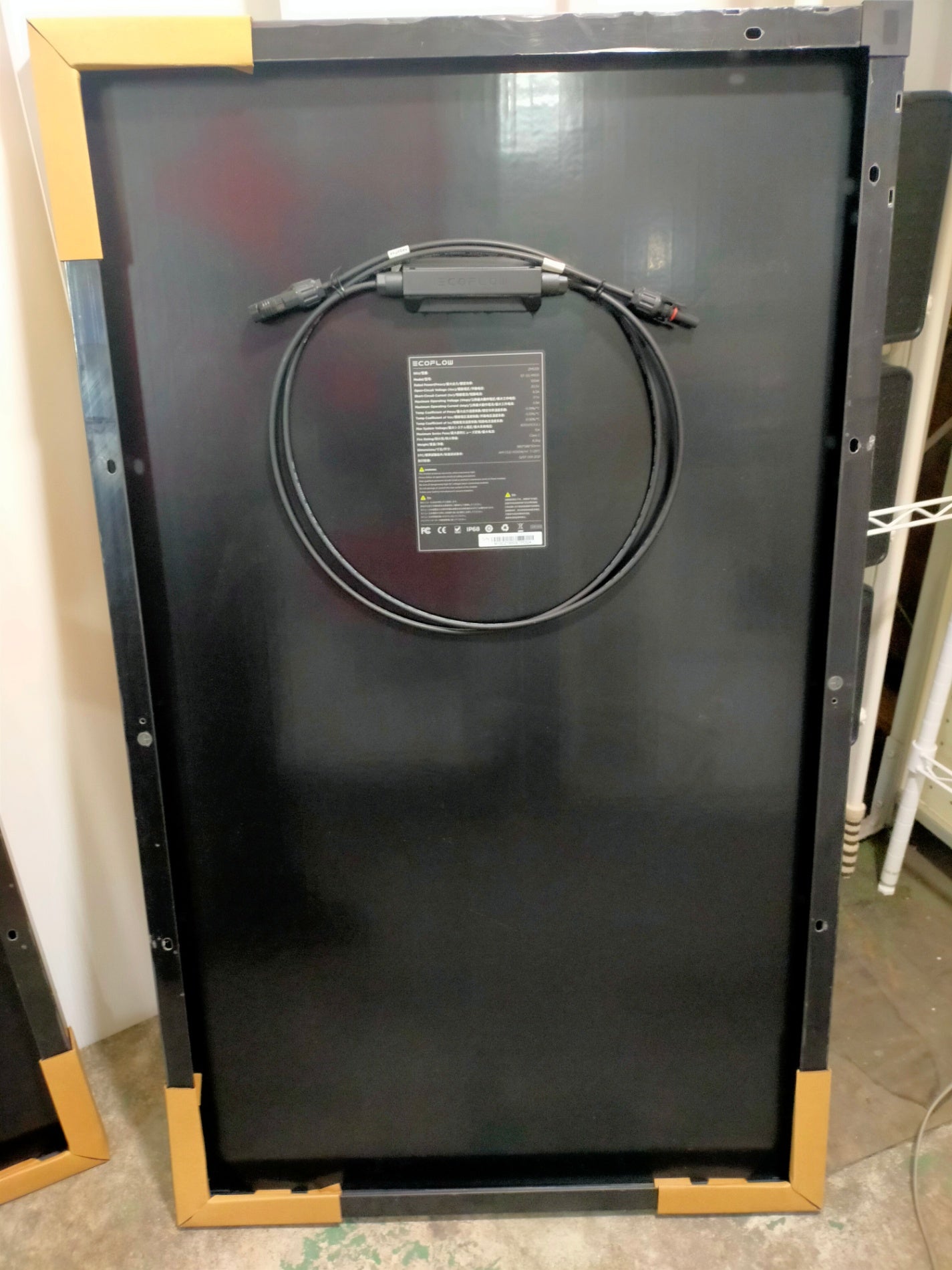 【サテライト】 100W据置型ソーラーパネル EcoFlow EF-SG-M100