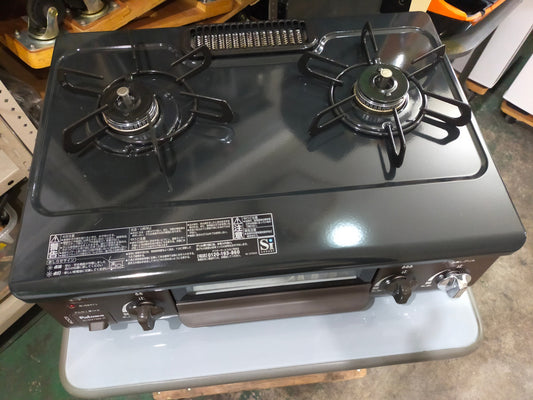 【深草店】 ガスコンロ パロマ IC-S37BM-R-13A 

 2022年製