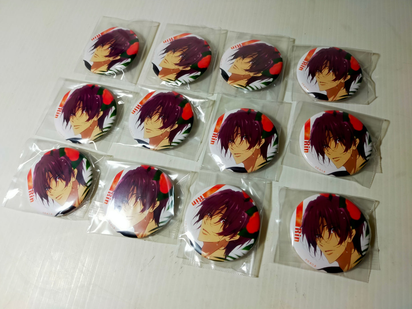 【サテライト】 缶バッジ Free! Summer 松岡凛 12個セット