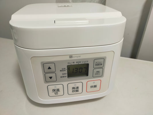 【サテライト】 炊飯器 ニトリ 3合炊き SN-A5WH  2020年製