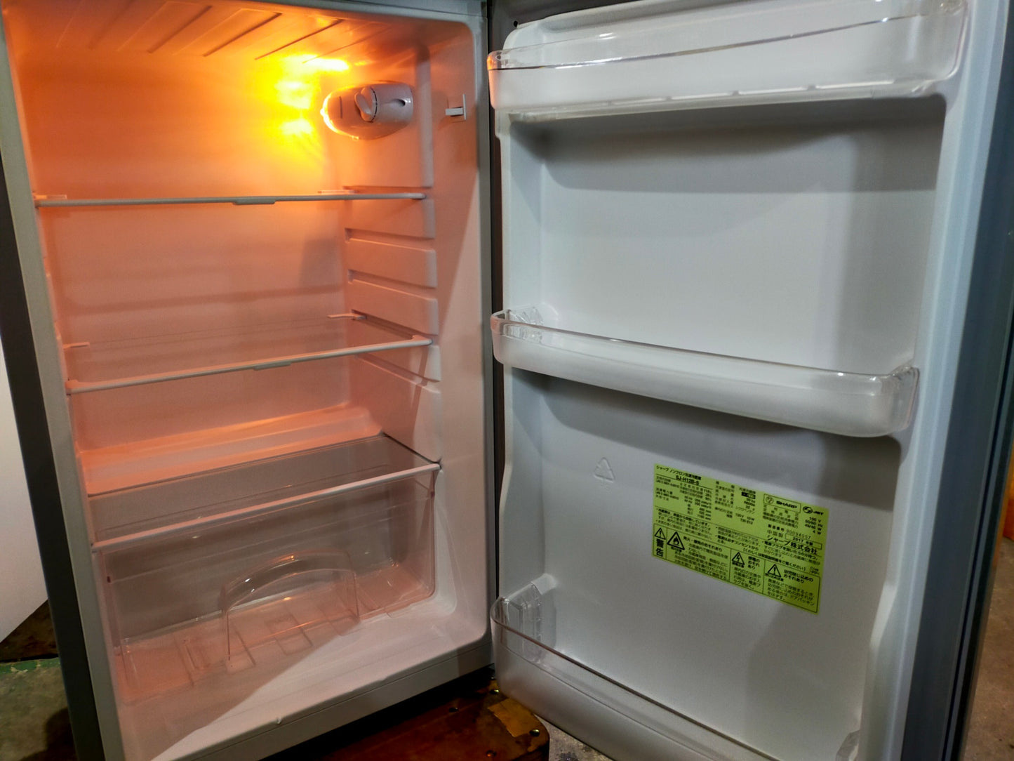 【深草店】冷蔵庫 シャープ SJ-H12B-S 118L 2017年製