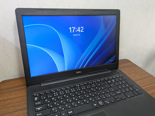 【深草店】ノートPC DELL Inspiron 3585 バッテリー良好 AMD Ryzen 3 2200U Windows11 メモリ12GB SSD128GB