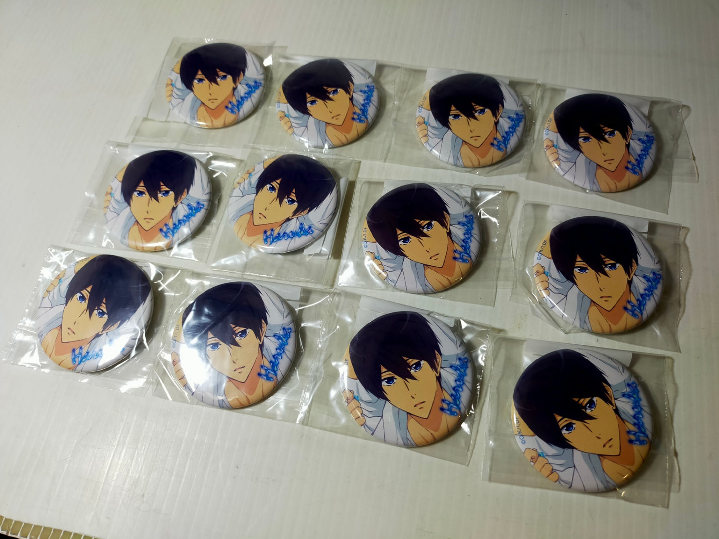 【サテライト】 缶バッジ Free! Jewel 七瀬遙 12個セット