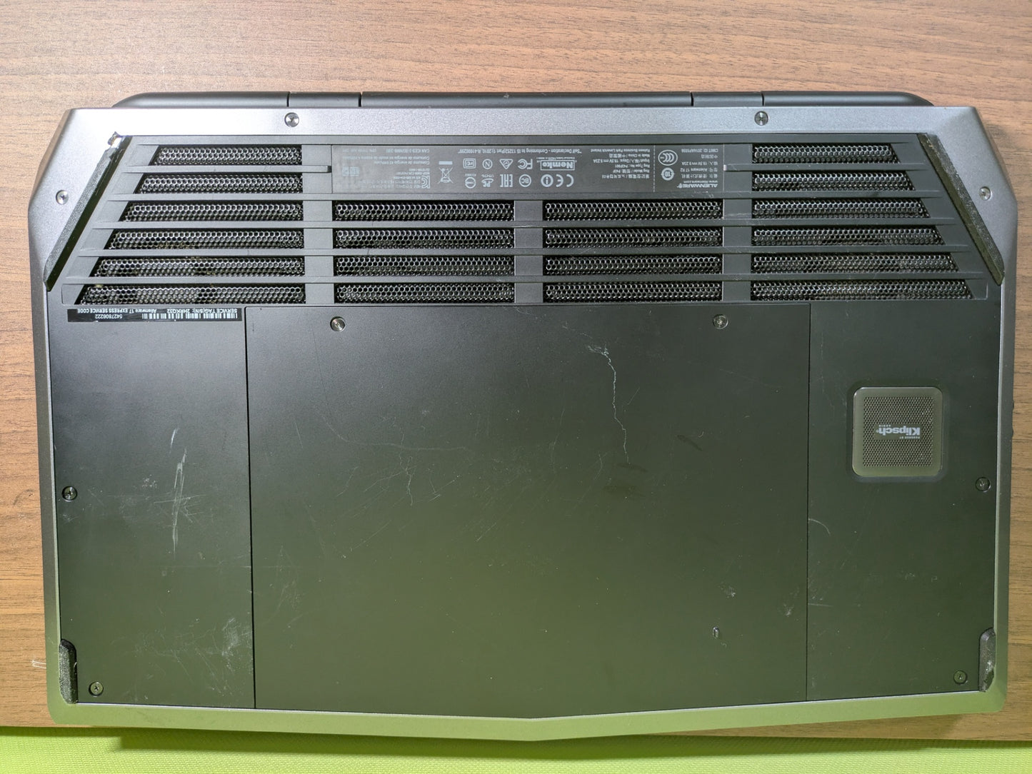 【倉庫保管】 ゲーミングノートPC AlienWare P43F ジャンク