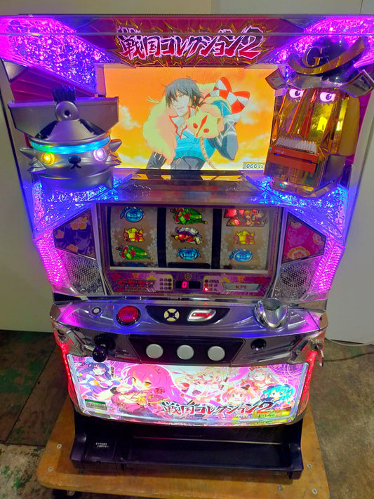 【サテライト】 パチスロ実機 戦国コレクション2 5号機 【発送不可】